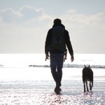 Freunde - Massimo und Diego am Strand